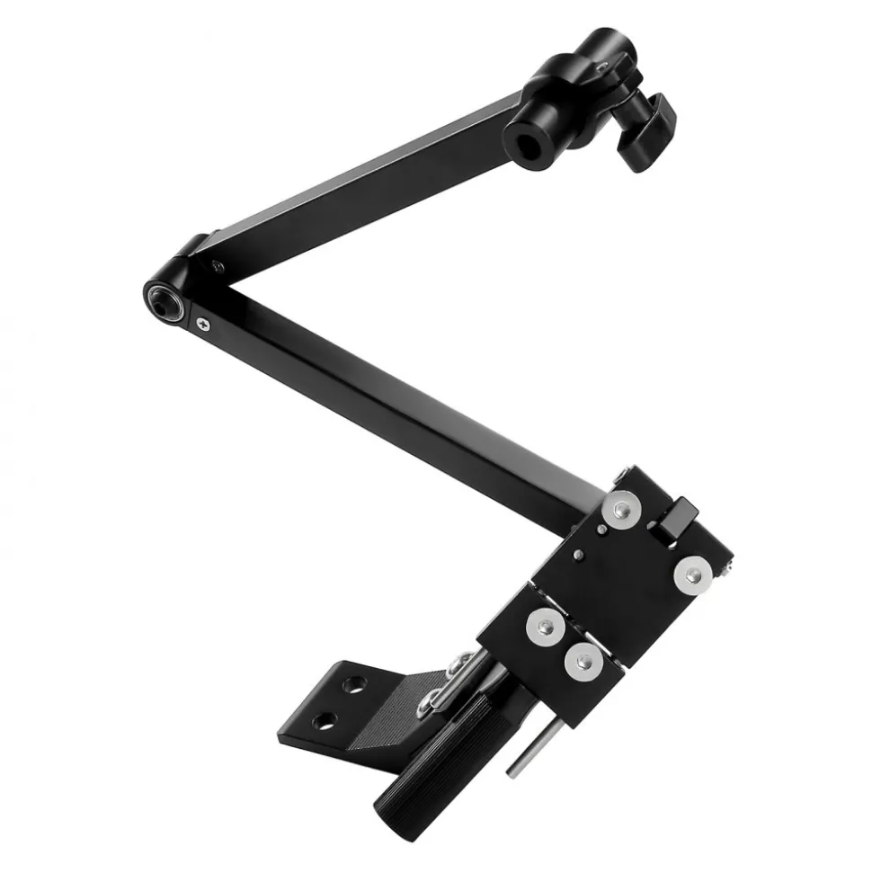 VEVOR Lawn Mower Blade Sharpener, 15° - 45° Adjustable Lawnmower Blade Sharpening Tool with 4 Adapter Pins, Ball Bearing Design & 25mm Enlarged Handle, Compatible with Most Angle Grinders