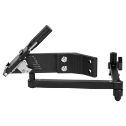 VEVOR Lawn Mower Blade Sharpener, 15° - 45° Adjustable Lawnmower Blade Sharpening Tool with 4 Adapter Pins, Ball Bearing Design & 25mm Enlarged Handle, Compatible with Most Angle Grinders