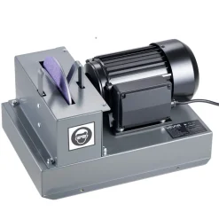 VEVOR Lawn Mower Blade Sharpener, 1/2HP Lawnmower Blades Grinder with 7" Flap Wheel & 9" Ceramic Grinding Wheel, 30° or 40° Blade Sharpening Machine for High Lift, Low Lift, Gator & Flat Blades