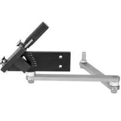 VEVOR Lawn Mower Blade Sharpener and Balancer, 15° - 45° Adjustable Lawnmower Blade Sharpening Tool with 4 Adapter Pins, Ball Bearings & 25mm Enlarged Handle, Compatible with Most Angle Grinders