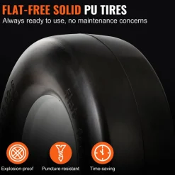 VEVOR Lawn Mower Tires with Rim, 13x5-6