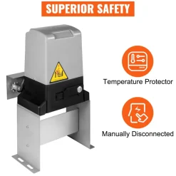 Vevor 3300lbs Automatic Sliding Gate Opener Driveway Operator Infrared Sensor