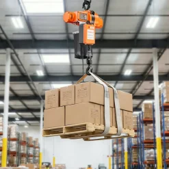VEVOR 1100 lbs Electric Chain Hoist, 20 ft Lifting Height, 120V Single Phase Overhead Crane with 328 ft Wireless & 15 ft Wired Remote Control, Power Electric Hoist for Factories, Warehouses, Garages