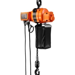 VEVOR 1100 lbs Electric Chain Hoist, 20 ft Lifting Height, 120V Single Phase Overhead Crane with 328 ft Wireless & 15 ft Wired Remote Control, Power Electric Hoist for Factories, Warehouses, Garages