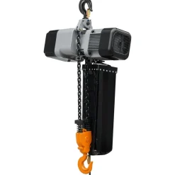 VEVOR 6000 lbs Electric Chain Hoist 30 ft Lift Three-Phase Overhead Crane, Double G100 Chain with 328 ft Wireless & 27 ft Wired Remote Control, 208-240V/440-480V, for Factories, Warehouses, Garages