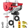VEVOR 880lbs Electric Hoist with 14ft Wired Remote Control, 110V Electric Hoist Attic Lift 20-40 FT Lifting Height for Garage Attic Warehouse Factory