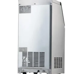 VEVOR 200lbs/24H Commercial Ice Maker Machine, 66lbs Storage Capacity Ice Maker with Drain Pump, 108 Ice Cubes in 15 Minutes, LED Digital Display Freestanding Self-Cleaning for Bar Office Restaurant