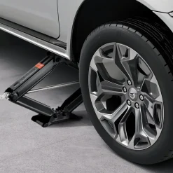 VEVOR 5000 lbs RV Scissor Jacks, 4-23.4 in RV Stabilizer Leveling Scissor Jacks, Set of 4, Heavy Duty Stabilizer Jack with Crank Handle, Socket and Bubble Levels, Not Easily Bent or Deformed