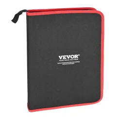 VEVOR Leather Working Tools Kit, 61 PCS Leather Craft Tools with Portable Canvas Storage Bag, Engraving Punching Sewing Stamping Sanding Tools, Ideal for Beginners DIY Enthusiasts and Professionals