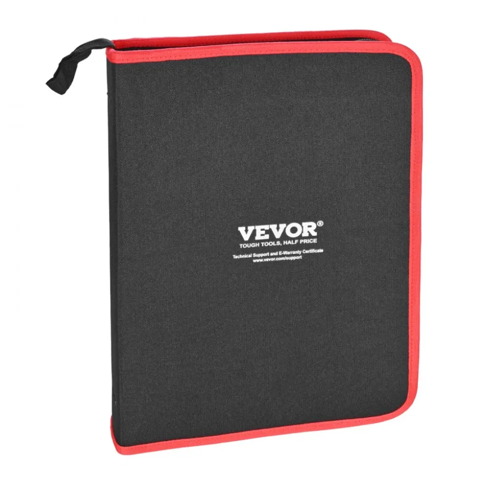 VEVOR Leather Working Tools Kit, 61 PCS Leather Craft Tools with Portable Canvas Storage Bag, Engraving Punching Sewing Stamping Sanding Tools, Ideal for Beginners DIY Enthusiasts and Professionals