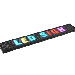 VEVOR LED Message Board, P10 Full Color Scrolling Display, Customizable Text and Animation via WIFI or USB, Ideal for Retail, Parties, and Bars, 52