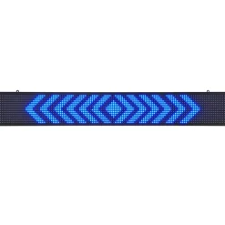 VEVOR LED Message Board, P10 Full Color Scrolling Display, Customizable Text and Animation via WIFI or USB, Ideal for Retail, Parties, and Bars, 52