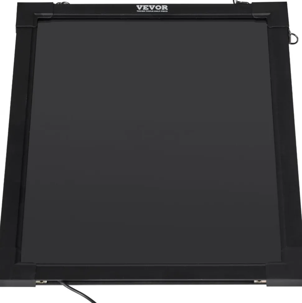 VEVOR LED Message Writing Board, 16"x12" Illuminated Erasable Lighted Chalkboard, Neon Effect Menu Sign Board, Drawing Board with 8 Fluorescent Chalk Markers and Remote Control, for Home Wedding Shop