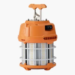 VEVOR LED Temporary Work Light, 100W, 14400 lm, 5000K Durable & Water-Resistant, Linkable up to 8 Units, Ceiling or Stand Job Site Illumination for Construction Sites, Workshops, Indoor & Outdoor Use