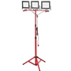 VEVOR LED Work Light with Stand, 2PCS 10000 Lumen Dual-head LED Work Light with 27.6"-68.1" Adjustable and Foldable Tripod Stand, IP65 Waterproofed LED Tripod Work Light, with 5000 K Color Temperatu