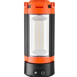 VEVOR LED Work Light with Stand, 10Ah, Rechargeable Cordless Camping Light, with 3 Lamp Heads, Detachable Tripod Stand, 2200 Lumens 3000K-6500K Dimmable, Portable Construction Lighting for Job Site