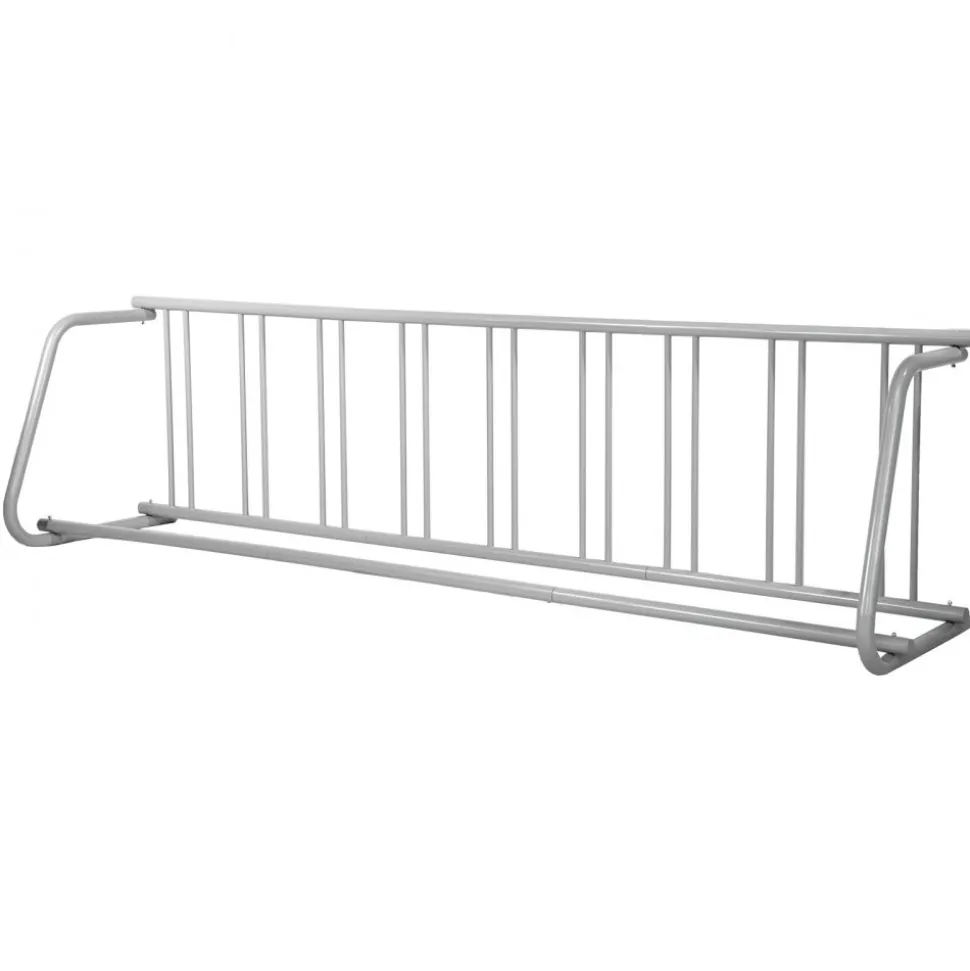 VEVOR 111" Length Floor Bike Rack, 9 Holders All-Steel Grid Bike Rack, Single-Side Storage Stand for Garages Streets Yards