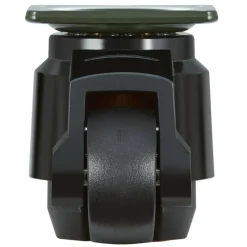 VEVOR Leveling Casters, 4-Pack Heavy Duty 360° Swivel Caster Wheels Hold up to 1100 lbs Load, 2 inches Caster Diameter, Adjustable Casters with Upgraded Handle Design and Feet for Workbench & Machine