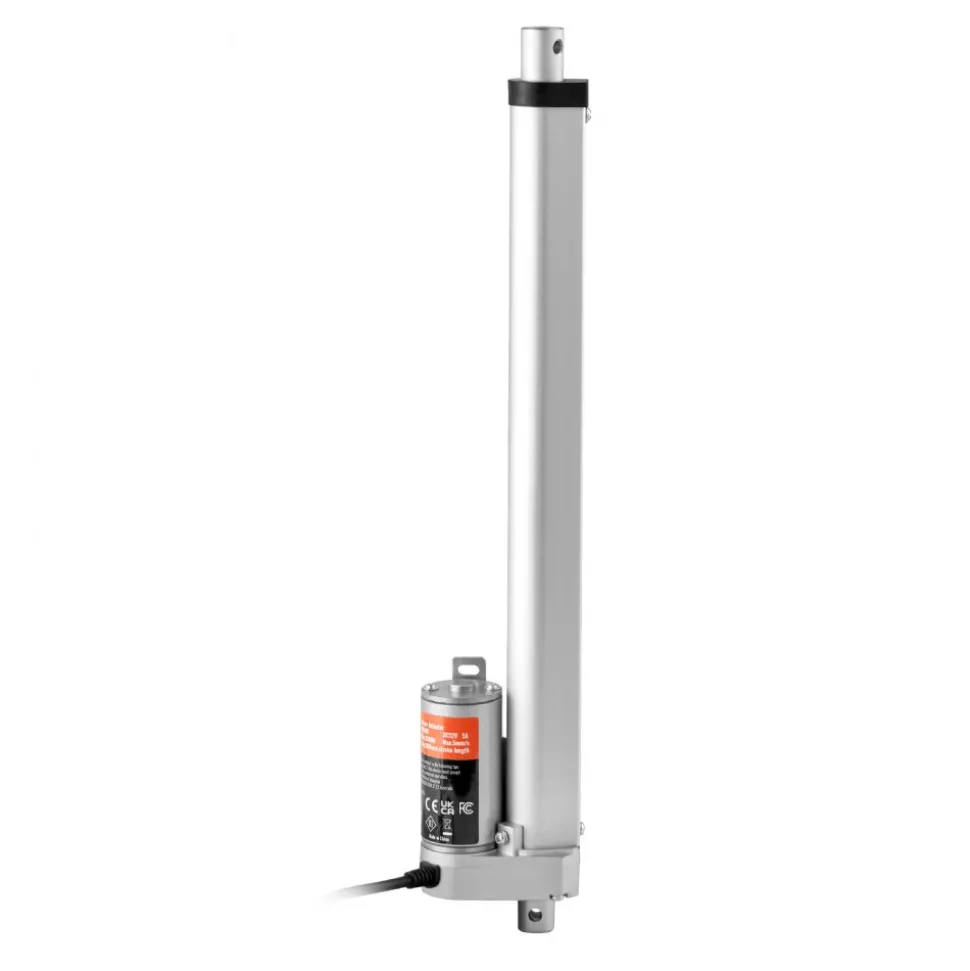 VEVOR Linear Actuator 12V, 12 Inch High Speed 0.55"/s Linear Actuator, 220lbs/1000N Linear Motion Actuator with Mounting Bracket and IP54 Protection