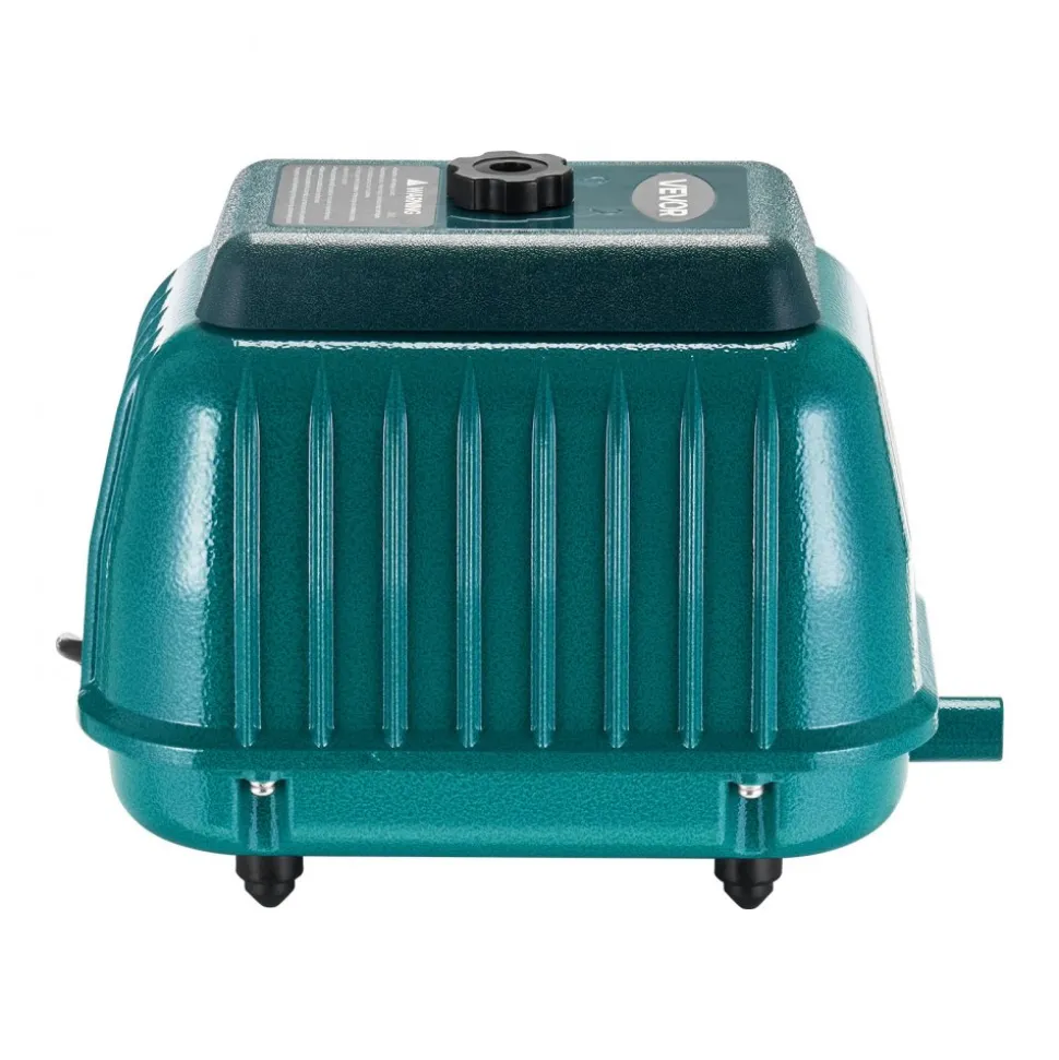VEVOR Linear Air Pump, 2219.04 GPH Air Flow, Septic Aerator Pump, Aeration System for 11 ft Deep Ponds, Fit for Septic Tanks, Aquariums, Waste Treatment, Seafood Restaurants, Fish Farms, Hydroponics