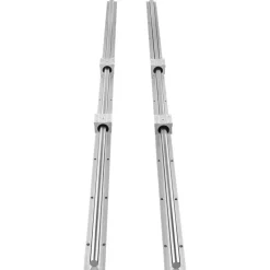 VEVOR Linear Guide Rail Set, SBR16 1500mm, 2 PCS 59 in/1500 mm SBR16 Guide Rails and 4 PCS SBR16UU Slide Blocks, Linear Rails and Bearings Kit for Automated Machines DIY Project CNC Router Machines