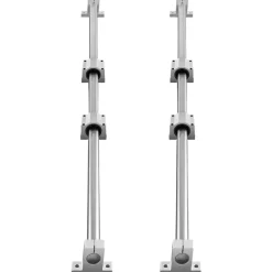 VEVOR Linear Guide Set, SFC20 1000mm, Comes with Two 39.4 in/1000 mm SFC20 Guides, Four SC20 Slide Blocks, and Four Guide Supports for Automated Machinery and CNC Tasks