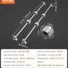 VEVOR Linear Motion Kit, SFC16 1000mm, Includes 2 Rails of 39.4 inches, 4 SC16 Carriage Blocks, and 4 Support Brackets, Ideal for CNC and Automation Projects