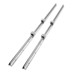 VEVOR Linear Motion Set, SBR20 1500mm, Comes with Two 59 in/1500 mm SBR20 Rails & Four SBR20UU Blocks, Ideal for DIY CNC and Automation Tasks