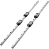 VEVOR Linear Rail Guide Kit, HGR20, 2Pcs 1000 mm (39.4 inch) Linear Motion Rails and 4Pcs Bearing Slide Blocks, Anti Rust and High Precision Kit, for DIY, CNC Routers, Lathes, Mills, 3D Printers