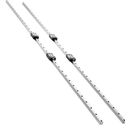 VEVOR Linear Rail Guide Kit, HGR20, 2Pcs 2000 mm (78.74 inch) Linear Motion Rails and 4Pcs Bearing Slide Blocks, Anti Rust and High Precision Kit, for DIY, CNC Routers, Lathes, Mills, 3D Printers