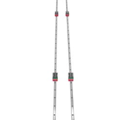 VEVOR Linear Rail HSR15-1500mm? 2pcs Linear Guideway Rail?4X Square Type Carriage Bearing Blocks?Linear Rail Support for 15mm Slotted Bearings