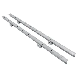 VEVOR Linear Rail, 2PCS SBR12-1000mm, Linear Guide 2 PCS Linear Guide Rails, 4 PCS Square Type Carriage Bearing Blocks, CNC Rail Linear Rails and Bearings Kit, for Automated Machines and Equipments