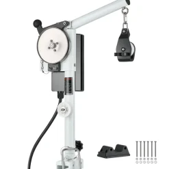 VEVOR Line Hauler Pot Puller, 12V DC 1200W, Line Hauler Winch Holds 198 lbs Lift Capacity, Line Speed of 115 ft/min, 360° Rotation & Corrosion-Resistant, Crab Pot Puller for Crab, Shrimp, Lobster Traps