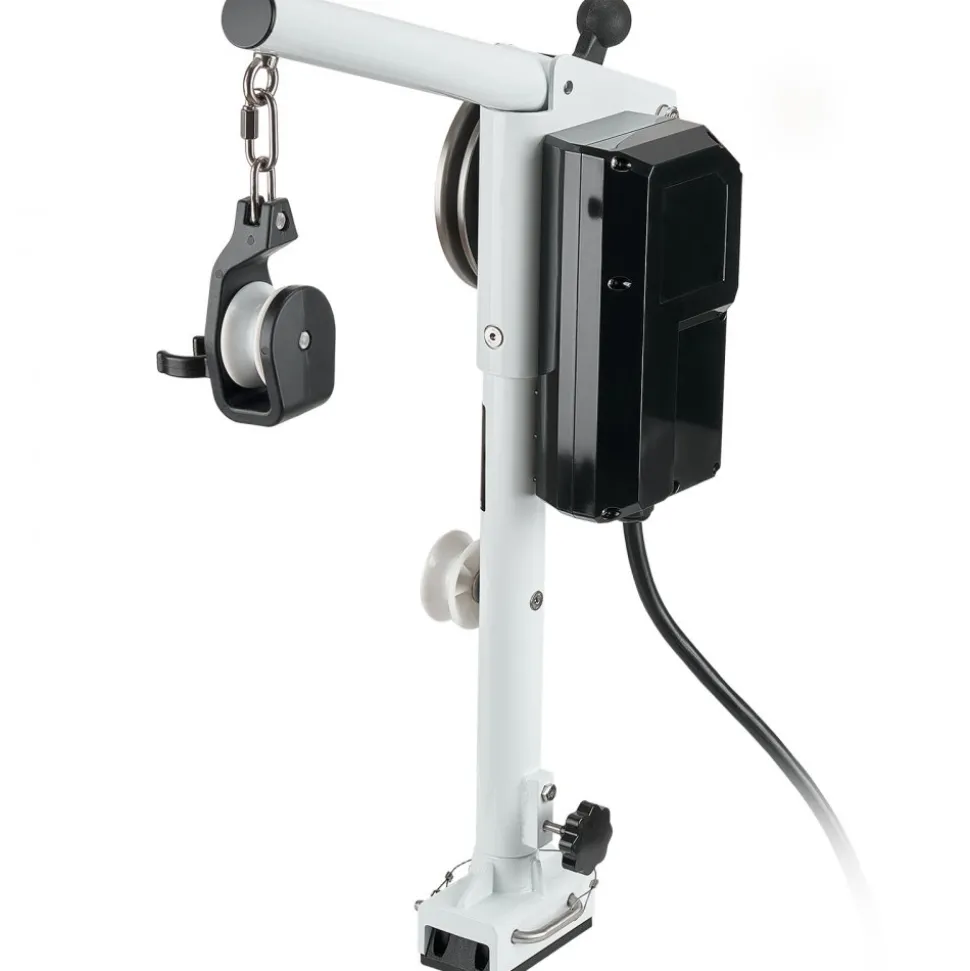 VEVOR Line Hauler Pot Puller, 12V DC 1200W, Line Hauler Winch Holds 198 lbs Lift Capacity, Line Speed of 115 ft/min, 360° Rotation & Corrosion-Resistant, Crab Pot Puller for Crab, Shrimp, Lobster Traps
