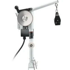 VEVOR Line Hauler Pot Puller, 12V DC 1200W, Line Hauler Winch Holds 198 lbs Lift Capacity, Line Speed of 115 ft/min, 360° Rotation & Corrosion-Resistant, Crab Pot Puller for Crab, Shrimp, Lobster Traps