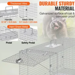 VEVOR Live Animal Cage Trap, 42