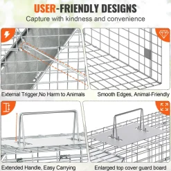 VEVOR Live Animal Cage Trap, 31