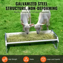 VEVOR Livestock Feeding Trough, 22 Gallon Capacity, 45
