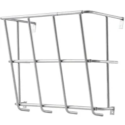 VEVOR Livestock Hay Feeder, 18.5 Gallons Large Capacity, Heavy-Duty Steel Goat Hay Rack, 24.4
