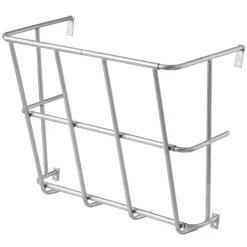 VEVOR Livestock Hay Feeder, 18.5 Gallons Large Capacity, Heavy-Duty Steel Goat Hay Rack, 24.4