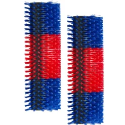 VEVOR Livestock Scratching Brush, 2PCS Goat Scratcher Brush Post with 8 Screws, 16.9
