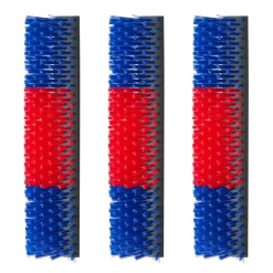 VEVOR Livestock Scratching Brush, 3PCS Goat Scratcher Brush Post with 12 Screws, 16.9