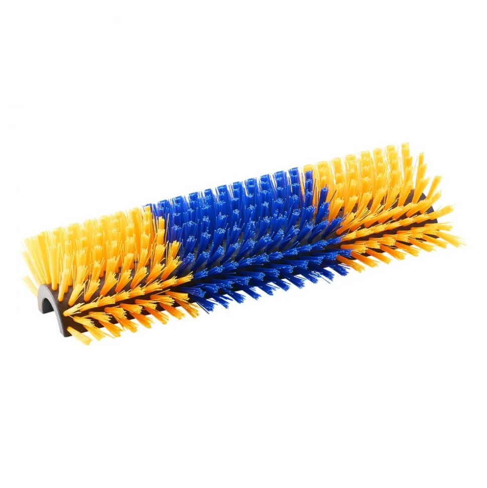 VEVOR Livestock Scratching Brush, 1PC Goat Scratcher Brush Post with 4 Screws, 16.9" x 7.5" Cow Scratcher for Back Itch Relief, Massage Grooming Scratch Tool for Horse Cattle Sheep Pig, Green & Blue