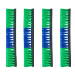 VEVOR Livestock Scratching Brush, 1PC Goat Scratcher Brush Post with 4 Screws, 16.9
