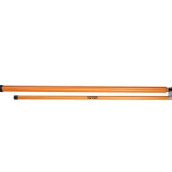 VEVOR Load Height Measuring Stick, 15' Sturdy Fiberglass Truck Height Stick with Adjustable Pole, Non-conductive Truck Height Measuring Stick with Carrying Bag, Height Stick for Trucks, Car Haulers