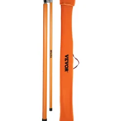 VEVOR Load Height Measuring Stick, 20' Sturdy Fiberglass Truck Height Stick with Adjustable Pole, Non-conductive Truck Height Measuring Stick with Carrying Bag, Height Stick for Trucks, Car Haulers