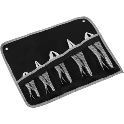 VEVOR Locking Pliers Set 5-Piece Pliers Tool Set Nickel-Plated Carbon Steel, Hand Tools for DIY & Home Use, 5
