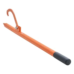 VEVOR Log Peavey, 46.5 in, Metal Handle Log Lifter, Heavy Duty Log Roller with Max 19 in Opening, Rust-Resistant Log Jack Cant Hook, Felling Log Roller Tool for Rolling, Raising, Turning Logs