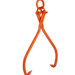 VEVOR Log Skidding Tongs, 32 inch 2 Claw Log Lifting Tongs, Heavy Duty Steel Lumber Skidding Tongs, 1543 lbs/700 kg Loading Capacity, Log Lifting, Handling, Dragging & Carrying Tool