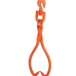 VEVOR Log Skidding Tongs, 18 inch 2 Claw Log Lifting Tongs, Heavy Duty Rotating Steel Lumber Skidding Tongs, 772 lbs/350 kg Loading Capacity, Log Lifting, Handling, Dragging & Carrying Tool